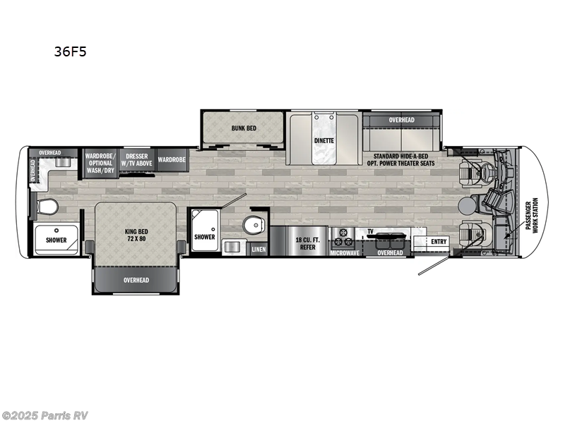 2026 Forest River Georgetown 5 Series 36F5 - New Class A For Sale by Parris RV in Murray, Utah features Slideout