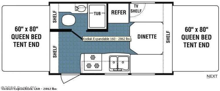2008 Dutchmen Kodiak 160 - Used Travel Trailer For Sale by Parris RV in Murray, Utah