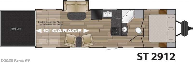 2016 Cruiser RV Stryker ST-2912 - Used Toy Hauler For Sale by Parris RV in Murray, Utah features Slideout