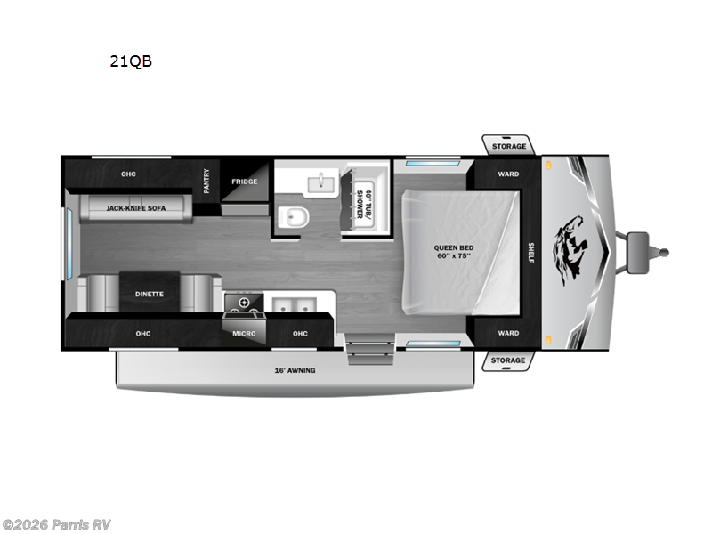 2026 Highland Ridge Colt 21QB - New Travel Trailer For Sale by Parris RV in Murray, Utah