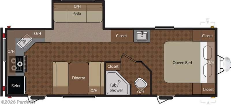 2015 Keystone Springdale 241RKWE - Used Travel Trailer For Sale by Parris RV in Murray, Utah features Slideout