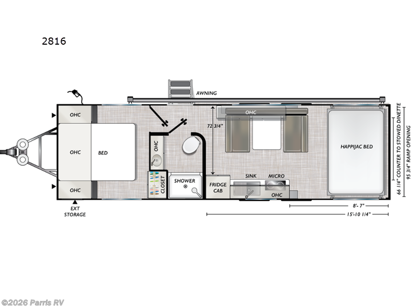 2024 ATC Pla 700 2816 - Used Toy Hauler For Sale by Parris RV in Murray, Utah
