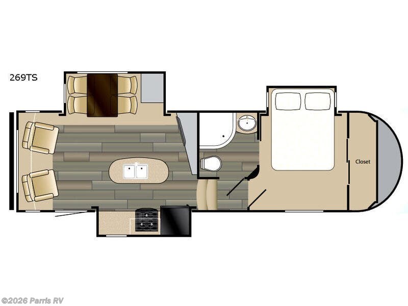 2018 Heartland Sundance 269TS - Used Fifth Wheel For Sale by Parris RV in Murray, Utah features Slideout