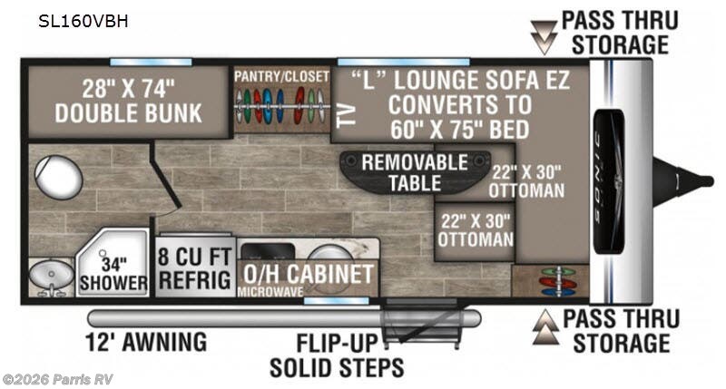 2021 Venture RV Sonic 160VBH - Used Travel Trailer For Sale by Parris RV in Murray, Utah