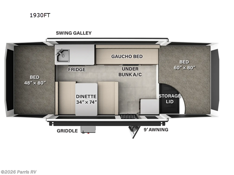 2026 Forest River Rockwood Freedom Series 1930FT - New Popup For Sale by Parris RV in Murray, Utah