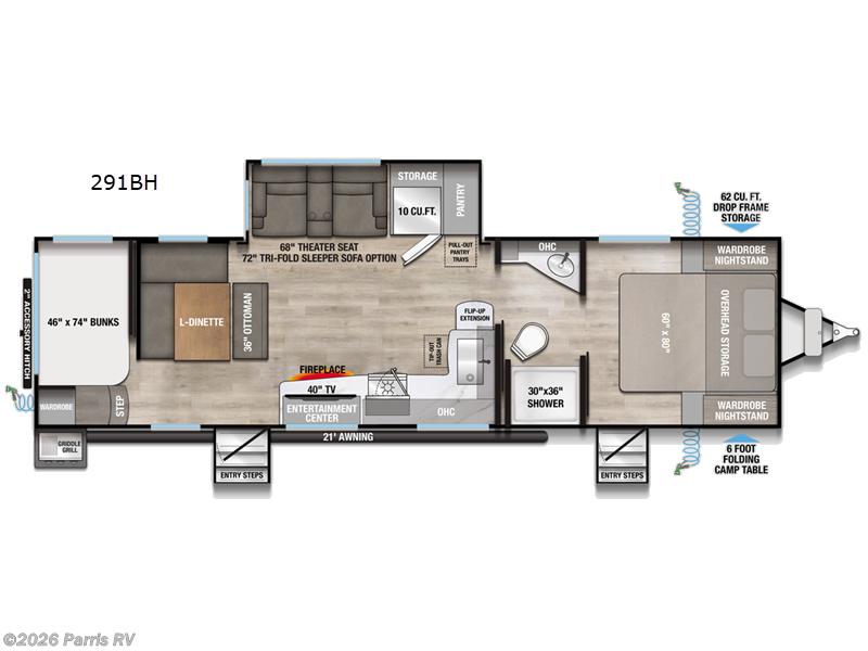 2026 Alliance RV Delta 291BH - New Travel Trailer For Sale by Parris RV in Murray, Utah features Slideout