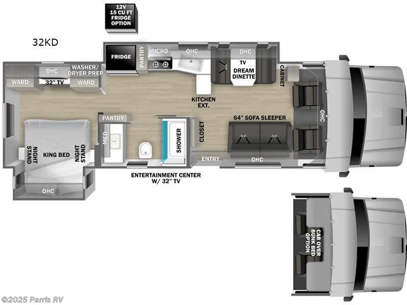 2026 Dynamax Corp DX3 32KD - New Super C For Sale by Parris RV in Murray, Utah features Slideout