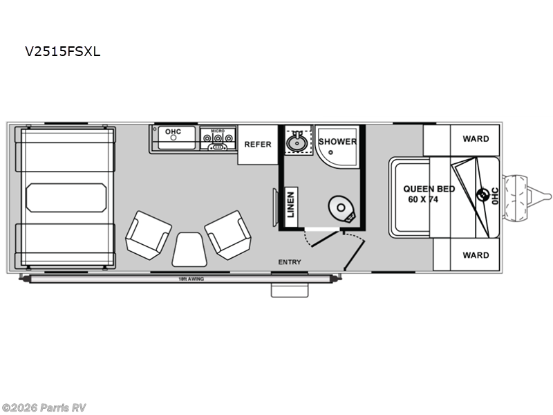 2026 Genesis Supreme Vortex V2515FSXL - New Toy Hauler For Sale by Parris RV in Murray, Utah