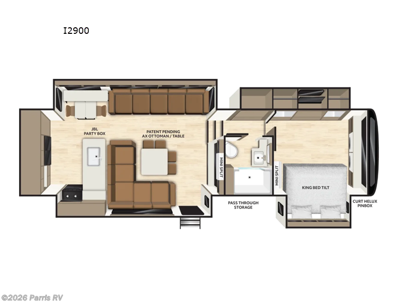 2026 Miscellaneous Axiom RV Imperium I2900 - New Fifth Wheel For Sale by Parris RV in Murray, Utah features Slideout