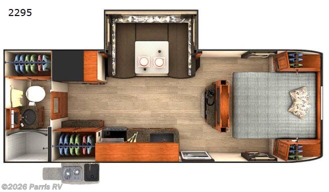 2018 Lance Lance Travel Trailers 2295 - Used Travel Trailer For Sale by Parris RV in Murray, Utah features Slideout