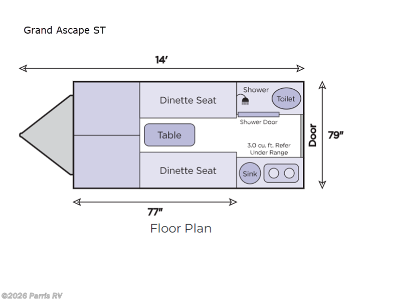 2026 Aliner Ascape Grand  ST - New Travel Trailer For Sale by Parris RV in Murray, Utah