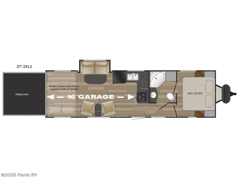 2018 Cruiser RV Stryker ST-2912 - Used Toy Hauler For Sale by Parris RV in Murray, Utah features Slideout