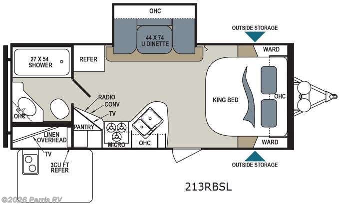 2017 Dutchmen Aerolite 213RBSL - Used Travel Trailer For Sale by Parris RV in Murray, Utah features Slideout