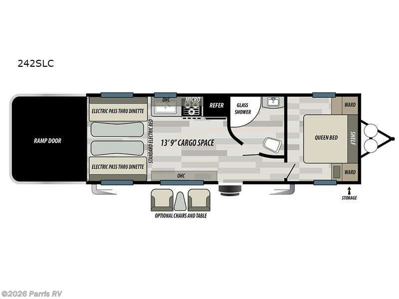 2021 Forest River Sandstorm 242GSLC - Used Toy Hauler For Sale by Parris RV in Murray, Utah
