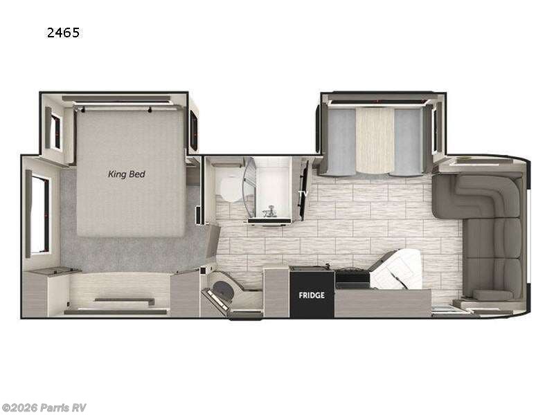 2022 Lance Lance Travel Trailers 2465 - Used Travel Trailer For Sale by Parris RV in Murray, Utah features Slideout