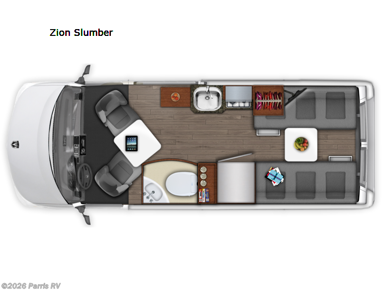 2025 Roadtrek Roadtrek Zion Slumber - New Class B For Sale by Parris RV in Murray, Utah