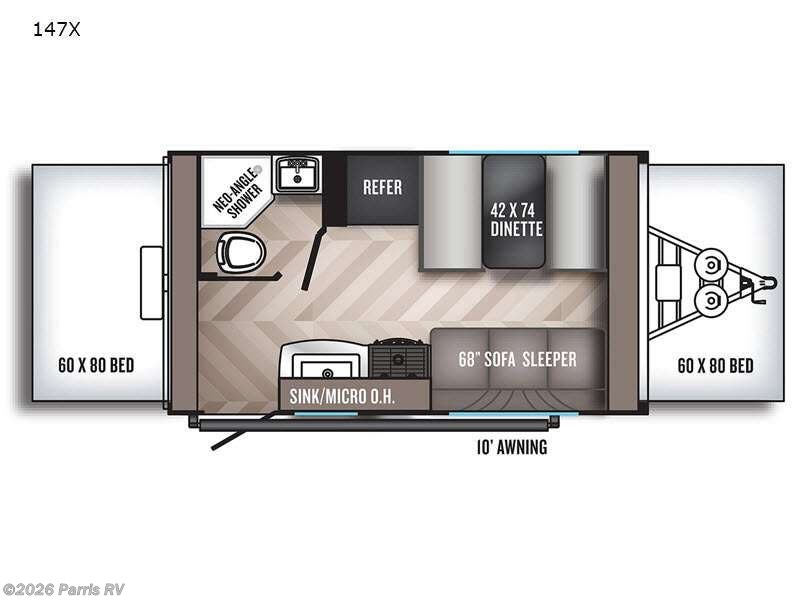 2021 Palomino Real Lite 147X - Used Travel Trailer For Sale by Parris RV in Murray, Utah