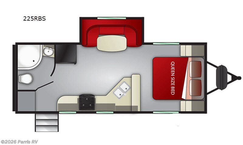 2019 Cruiser RV Shadow Cruiser 225RBS - Used Travel Trailer For Sale by Parris RV in Murray, Utah features Slideout