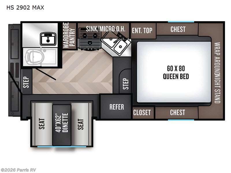 2021 Palomino Backpack Edition HS 2902 MAX - Used Truck Camper For Sale by Parris RV in Murray, Utah features Slideout