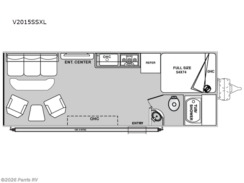 2025 Genesis Supreme Vortex V2015SSXL - Used Toy Hauler For Sale by Parris RV in Murray, Utah