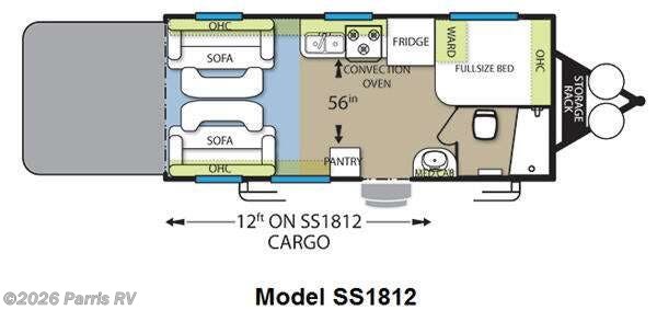 2011 Forest River Stealth Limited Edition SS1812 - Used Toy Hauler For Sale by Parris RV in Murray, Utah