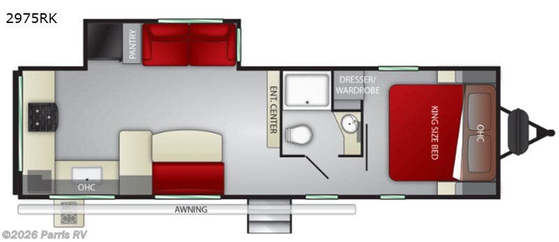 2020 Cruiser RV MPG 2975RK - Used Travel Trailer For Sale by Parris RV in Murray, Utah features Slideout