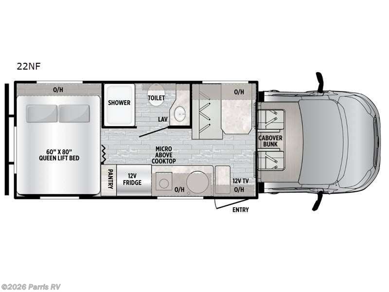 2027 East to West Alita 22NF - New Class C For Sale by Parris RV in Murray, Utah