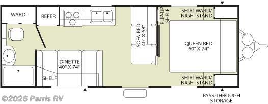 2005 Fleetwood Wilderness 250FQ - Used Travel Trailer For Sale by Parris RV in Murray, Utah
