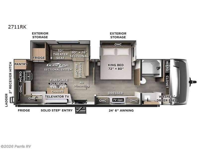 2027 Forest River Rockwood Ultra Lite 2711RK - New Travel Trailer For Sale by Parris RV in Murray, Utah features Slideout