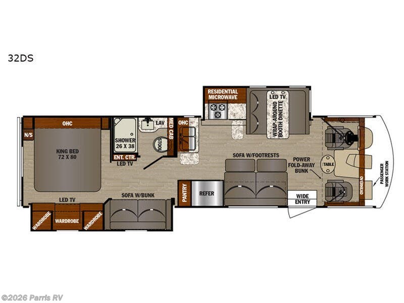 2019 Forest River FR3 32DS - Used Class A For Sale by Parris RV in Murray, Utah features Slideout