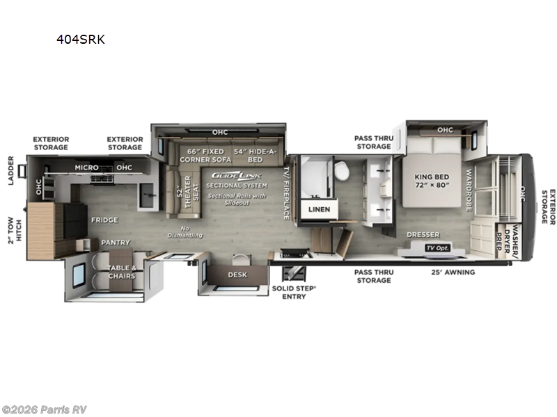 2027 Forest River Rockwood Signature 404SRK - New Fifth Wheel For Sale by Parris RV in Murray, Utah features Slideout