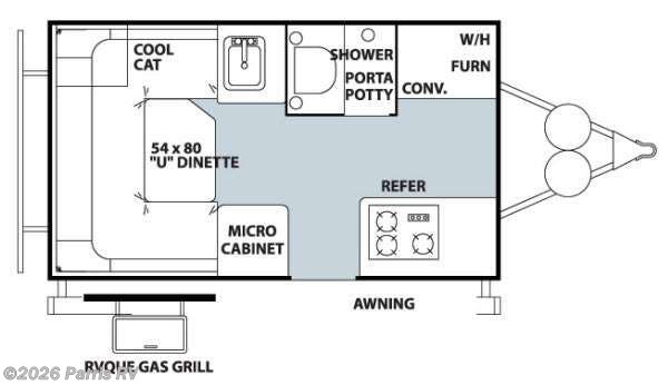 2012 Forest River Rockwood Hard Side Series A124 - Used Popup For Sale by Parris RV in Murray, Utah