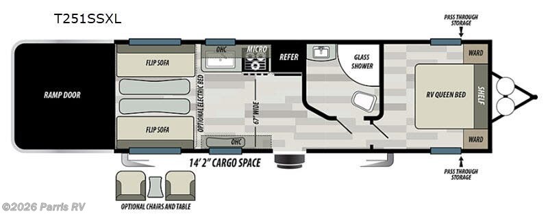 2020 Forest River Salem Cruise Lite T251SSXL - Used Toy Hauler For Sale by Parris RV in Murray, Utah