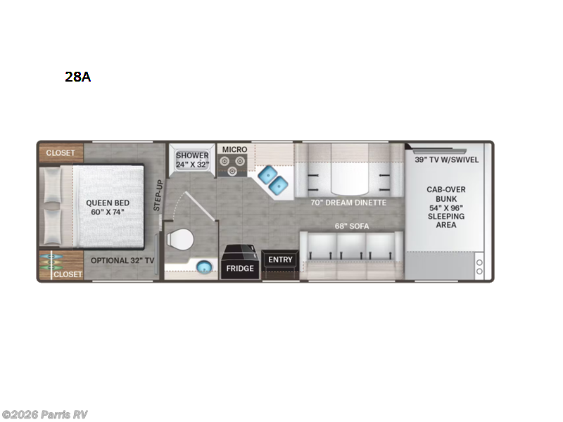 2022 Thor Motor Coach Four Winds 28A - Used Class C For Sale by Parris RV in Murray, Utah