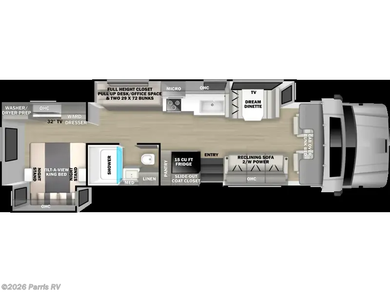 2027 Dynamax Corp Europa S 36B - New Super C For Sale by Parris RV in Murray, Utah