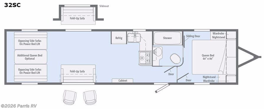 2017 Winnebago Spyder 32SC - Used Toy Hauler For Sale by Parris RV in Murray, Utah features Slideout