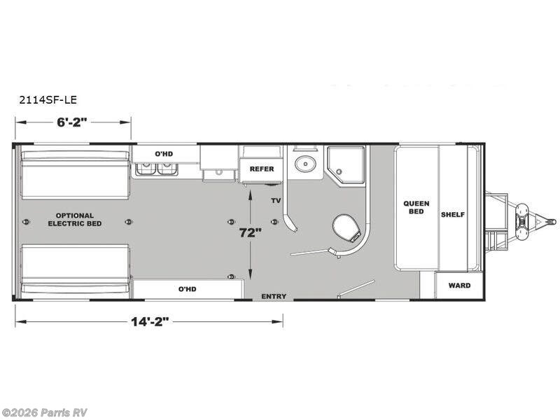 2018 Eclipse Iconic Limited 2114SF LE - Used Toy Hauler For Sale by Parris RV in Murray, Utah