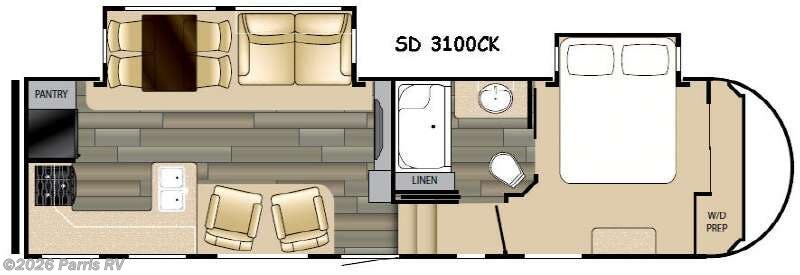 2017 Heartland Sundance 3100CK - Used Fifth Wheel For Sale by Parris RV in Murray, Utah features Slideout