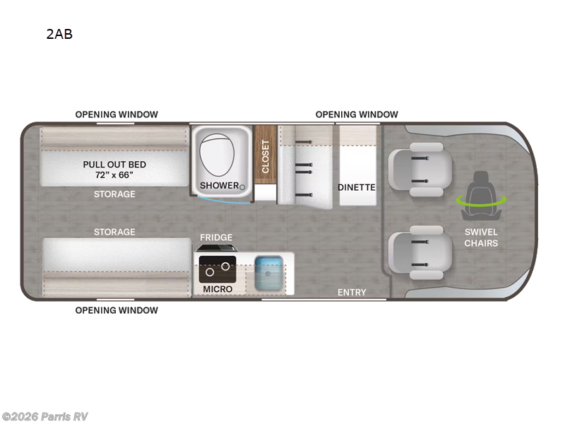 2022 Thor Motor Coach Dazzle 2AB - Used Class B For Sale by Parris RV in Murray, Utah