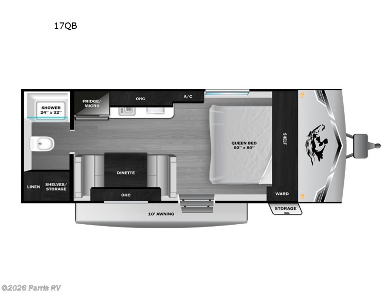2026 Highland Ridge Colt 17QB - New Travel Trailer For Sale by Parris RV in Murray, Utah