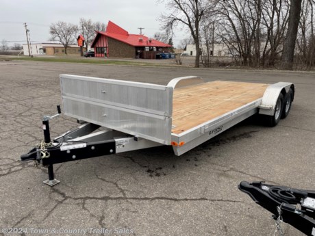 &lt;p&gt;2022 Legend Car Hauler 7x20&lt;/p&gt;
&lt;p&gt;&lt;span style=&quot;font-family: Arial, Helvetica, sans-serif; font-size: medium;&quot;&gt;This strong yet lightweight aluminum trailer may be called a &amp;ldquo;car&amp;rdquo; hauler, but it has quickly become a favorite of side-by-side and Jeep enthusiasts. Take your choice of easy to use rear slide-in ramps, or for extra cargo protection from road debris, choose our front mounted ramp option which doubles as a stone guard.&amp;nbsp; Standard rubrail, stake pockets, and 5k D-Rings offer plenty of tie down options.&lt;/span&gt;&lt;/p&gt;
&lt;p style=&quot;box-sizing: inherit; margin-top: 0px; margin-bottom: 1rem; color: #262f38; font-family: Roboto, sans-serif; font-size: 16px;&quot;&gt;6&quot; tube main frame&lt;/p&gt;
&lt;p style=&quot;box-sizing: inherit; margin-top: 0px; margin-bottom: 1rem; color: #262f38; font-family: Roboto, sans-serif; font-size: 16px;&quot;&gt;32&quot; beaver tail&lt;/p&gt;
&lt;p style=&quot;box-sizing: inherit; margin-top: 0px; margin-bottom: 1rem; color: #262f38; font-family: Roboto, sans-serif; font-size: 16px;&quot;&gt;16&quot; on center cross members&lt;/p&gt;
&lt;p style=&quot;box-sizing: inherit; margin-top: 0px; margin-bottom: 1rem; color: #262f38; font-family: Roboto, sans-serif; font-size: 16px;&quot;&gt;Tandem 5200lb torsion brake axles&lt;/p&gt;
&lt;p style=&quot;box-sizing: inherit; margin-top: 0px; margin-bottom: 1rem; color: #262f38; font-family: Roboto, sans-serif; font-size: 16px;&quot;&gt;2 5/16&quot; coupler&lt;/p&gt;
&lt;p style=&quot;box-sizing: inherit; margin-top: 0px; margin-bottom: 1rem; color: #262f38; font-family: Roboto, sans-serif; font-size: 16px;&quot;&gt;Steel 15&quot; wheels&lt;/p&gt;
&lt;p style=&quot;box-sizing: inherit; margin-top: 0px; margin-bottom: 1rem; color: #262f38; font-family: Roboto, sans-serif; font-size: 16px;&quot;&gt;Removeable ATP fenders&lt;/p&gt;
&lt;p style=&quot;box-sizing: inherit; margin-top: 0px; margin-bottom: 1rem; color: #262f38; font-family: Roboto, sans-serif; font-size: 16px;&quot;&gt;2000lb jack with pad&lt;/p&gt;
&lt;p style=&quot;box-sizing: inherit; margin-top: 0px; margin-bottom: 1rem; color: #262f38; font-family: Roboto, sans-serif; font-size: 16px;&quot;&gt;2x6 treated wood flooring&lt;/p&gt;
&lt;p style=&quot;box-sizing: inherit; margin-top: 0px; margin-bottom: 1rem; color: #262f38; font-family: Roboto, sans-serif; font-size: 16px;&quot;&gt;4 5000lb d-ring tie downs&lt;/p&gt;
&lt;p style=&quot;box-sizing: inherit; margin-top: 0px; margin-bottom: 1rem; color: #262f38; font-family: Roboto, sans-serif; font-size: 16px;&quot;&gt;Stake pockets&lt;/p&gt;
&lt;p style=&quot;box-sizing: inherit; margin-top: 0px; margin-bottom: 1rem; color: #262f38; font-family: Roboto, sans-serif; font-size: 16px;&quot;&gt;Rub rail&lt;/p&gt;
&lt;p style=&quot;box-sizing: inherit; margin-top: 0px; margin-bottom: 1rem; color: #262f38; font-family: Roboto, sans-serif; font-size: 16px;&quot;&gt;12 volt junction box&lt;/p&gt;
&lt;p style=&quot;box-sizing: inherit; margin-top: 0px; margin-bottom: 1rem; color: #262f38; font-family: Roboto, sans-serif; font-size: 16px;&quot;&gt;LED lighting&lt;/p&gt;
&lt;p style=&quot;box-sizing: inherit; margin-top: 0px; margin-bottom: 1rem; color: #262f38; font-family: Roboto, sans-serif; font-size: 16px;&quot;&gt;&amp;nbsp;&lt;/p&gt;
&lt;p style=&quot;box-sizing: inherit; margin-top: 0px; margin-bottom: 1rem; color: #262f38; font-family: Roboto, sans-serif; font-size: 16px;&quot;&gt;This unit is currently at our Little Canada location.&lt;/p&gt;
&lt;p style=&quot;box-sizing: inherit; margin-top: 0px; margin-bottom: 1rem; color: #262f38; font-family: Roboto, sans-serif; font-size: 16px;&quot;&gt;&lt;span style=&quot;color: #202124; font-family: Roboto, arial, sans-serif; font-size: 14px;&quot;&gt;71 Minnesota Ave, Little Canada, MN 55117&lt;/span&gt;&lt;/p&gt;
