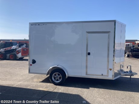 &lt;p&gt;2022 CargoPro Stealth 7x12 V-nose Cargo&lt;/p&gt;
&lt;p&gt;All aluminum, Aluminum wheels, Radial tires, Side vents, 3500lb brake axle, 16&quot; on center floor crossmembers, 7&#39; interior height, LED lighting, Interior light with switch, Side entry door, Aluminum cam bars&lt;/p&gt;
&lt;p&gt;&amp;nbsp;&lt;/p&gt;
&lt;p&gt;This unit is currently at our Hudson WI location:&lt;/p&gt;
&lt;p&gt;&amp;nbsp;&lt;/p&gt;
&lt;p&gt;&lt;span style=&quot;color: #202124; font-family: Roboto, arial, sans-serif;&quot;&gt;588 Outpost Cir, Hudson, WI 54016&lt;/span&gt;&lt;/p&gt;