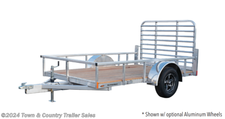 &lt;p&gt;2023 Legend 6x10 Aluminum Deluxe&lt;/p&gt;
&lt;p&gt;&lt;span style=&quot;font-family: Arial, Helvetica, sans-serif; font-size: medium;&quot;&gt;Although it doesn&amp;rsquo;t fit in any toolbox, the Legend Aluminum Low Side utility trailer is one of the most versatile tools any homeowner can have. This aluminum open utility trailer is perfect for hauling just about anything.&lt;/span&gt;&lt;/p&gt;
&lt;p&gt;&lt;span style=&quot;font-family: Arial, Helvetica, sans-serif; font-size: medium;&quot;&gt;All aluminum construction&lt;/span&gt;&lt;/p&gt;
&lt;p&gt;&lt;span style=&quot;font-family: Arial, Helvetica, sans-serif; font-size: medium;&quot;&gt;3&quot; Tube main frame&lt;/span&gt;&lt;/p&gt;
&lt;p&gt;&lt;span style=&quot;font-family: Arial, Helvetica, sans-serif; font-size: medium;&quot;&gt;24&quot; on center cross members&lt;/span&gt;&lt;/p&gt;
&lt;p&gt;&lt;span style=&quot;font-family: Arial, Helvetica, sans-serif; font-size: medium;&quot;&gt;14&quot; high side rails with 1.5&quot; x1.5&quot; uprights&lt;/span&gt;&lt;/p&gt;
&lt;p&gt;&lt;span style=&quot;font-family: Arial, Helvetica, sans-serif; font-size: medium;&quot;&gt;3500lb idler axle&lt;/span&gt;&lt;/p&gt;
&lt;p&gt;&lt;span style=&quot;font-family: Arial, Helvetica, sans-serif; font-size: medium;&quot;&gt;2&quot; coupler&lt;/span&gt;&lt;/p&gt;
&lt;p&gt;&lt;span style=&quot;font-family: Arial, Helvetica, sans-serif; font-size: medium;&quot;&gt;Steel 14&quot; wheels&lt;/span&gt;&lt;/p&gt;
&lt;p&gt;&lt;span style=&quot;font-family: Arial, Helvetica, sans-serif; font-size: medium;&quot;&gt;ATP fenders&lt;/span&gt;&lt;/p&gt;
&lt;p&gt;&lt;span style=&quot;font-family: Arial, Helvetica, sans-serif; font-size: medium;&quot;&gt;2000# tongue jack with pad&lt;/span&gt;&lt;/p&gt;
&lt;p&gt;&lt;span style=&quot;font-family: Arial, Helvetica, sans-serif; font-size: medium;&quot;&gt;70&quot; x 48&quot; radius rear ramp&lt;/span&gt;&lt;/p&gt;
&lt;p&gt;&lt;span style=&quot;font-family: Arial, Helvetica, sans-serif; font-size: medium;&quot;&gt;4 stake pockets&lt;/span&gt;&lt;/p&gt;
&lt;p&gt;&lt;span style=&quot;font-family: Arial, Helvetica, sans-serif; font-size: medium;&quot;&gt;Premium treated decking&lt;/span&gt;&lt;/p&gt;
&lt;p&gt;&lt;span style=&quot;font-family: Arial, Helvetica, sans-serif; font-size: medium;&quot;&gt;5/4&quot; premium treated decking&lt;/span&gt;&lt;/p&gt;
&lt;p&gt;&lt;span style=&quot;font-family: Arial, Helvetica, sans-serif; font-size: medium;&quot;&gt;LED lighting&lt;/span&gt;&lt;/p&gt;