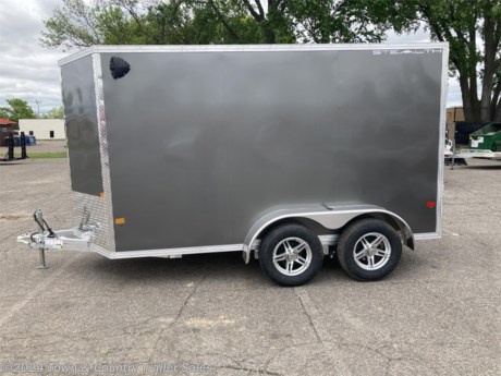 &lt;p&gt;2022 CargoPro Stealth 6x12 V-nose Cargo&lt;/p&gt;
&lt;p&gt;All aluminum, Aluminum wheels, Radial tires, Side vents, Tandem 3500lb brake axles, 16&quot; on center floor cross members, 7&#39; interior height, LED lighting, Interior light with switch, Side entry door, Aluminum cam bars&lt;/p&gt;
&lt;p&gt;&amp;nbsp;&lt;/p&gt;
&lt;p&gt;Fender was scratched on lot - discounted price!&lt;/p&gt;
&lt;p&gt;&amp;nbsp;&lt;/p&gt;
&lt;p&gt;This unit is currently at out Hudson location:&lt;/p&gt;
&lt;p&gt;&lt;span style=&quot;color: #202124; font-family: Roboto, arial, sans-serif;&quot;&gt;588 Outpost Cir, Hudson, WI 54016&lt;/span&gt;&lt;/p&gt;