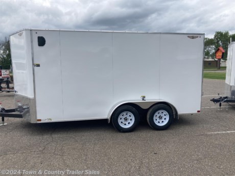 &lt;p&gt;2022 H&amp;amp;H 7x14 Cargo&lt;/p&gt;
&lt;p&gt;6&quot; extra interior height, Rear ramp door, Floor-wall-ceiling 12&quot; on center structure,&amp;nbsp; Side entry door with RV lock, LED lighting, Side vents, Tongue jack, Tandem 3500lb axles with brakes.&lt;/p&gt;
&lt;p&gt;&amp;nbsp;&lt;/p&gt;
&lt;p&gt;This unit is currently at our Hudson WI location:&lt;/p&gt;
&lt;p&gt;&amp;nbsp;&lt;/p&gt;
&lt;p&gt;&lt;span style=&quot;color: #202124; font-family: Roboto, arial, sans-serif;&quot;&gt;588 Outpost Cir, Hudson, WI 54016&lt;/span&gt;&lt;/p&gt;
&lt;p&gt;&amp;nbsp;&lt;/p&gt;