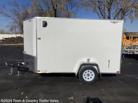 &lt;p&gt;2023 6x10 H&amp;amp;H Cargo&lt;/p&gt;
&lt;p&gt;3500lb axle, Side vents, Aluminum fenders, ATP rock guard, Side entry door, Rear cargo doors, Tongue jack, 2&quot; coupler, LED lights, Interior light with switch, 16&quot; on center floor walls and ceiling structure&lt;/p&gt;
&lt;p&gt;&amp;nbsp;&lt;/p&gt;
&lt;p&gt;This trailer is currently at our Little Canada location:&lt;/p&gt;
&lt;p&gt;&lt;span style=&quot;color: #202124; font-family: Roboto, arial, sans-serif;&quot;&gt;71 Minnesota Ave, Little Canada, MN 55117&lt;/span&gt;&lt;/p&gt;