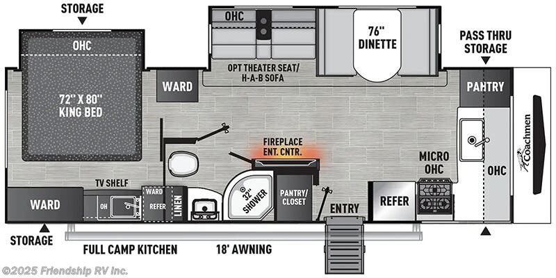 2025 Coachmen Freedom Express Ultra Lite 259FKDS