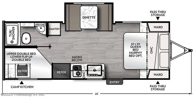 2025 Coachmen Apex Nano 208BHS