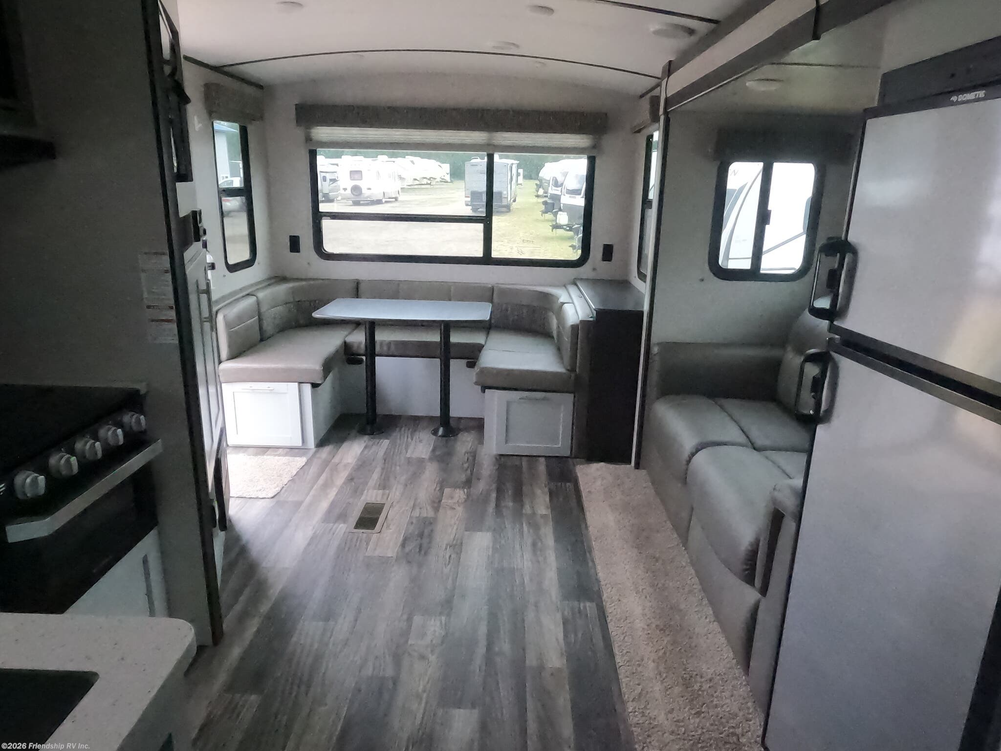 2020 Keystone Bullet Premier 26UDPR - Used Travel Trailer For Sale by Friendship RV Inc. in Friendship, Wisconsin features Water Heater, Toilet, Air Conditioning, Furnace, Microwave
