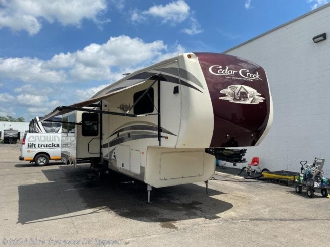 Used 2018 Forest River Cedar Creek Hathaway Edition 34RL2 available in Dayton, Ohio